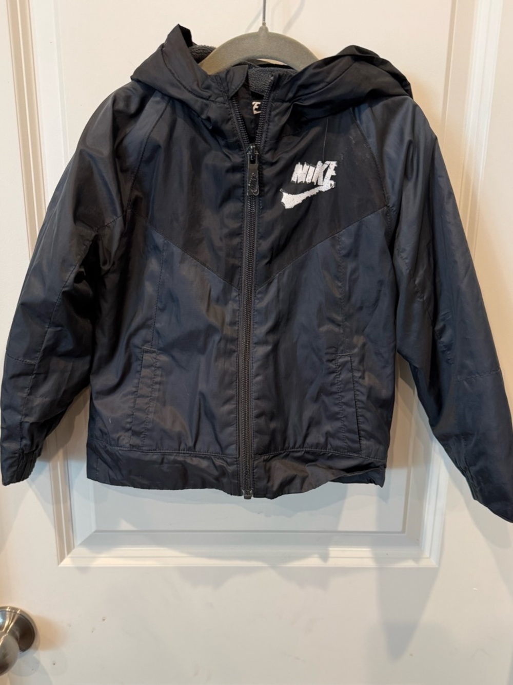 Nike Toddler Black Hooded Jacket